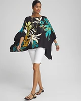 Placed Palms Poncho