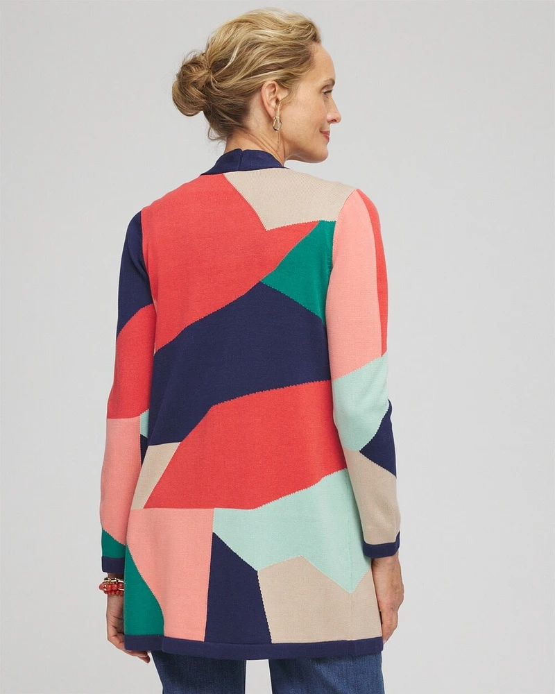 Colorblock Cardigan