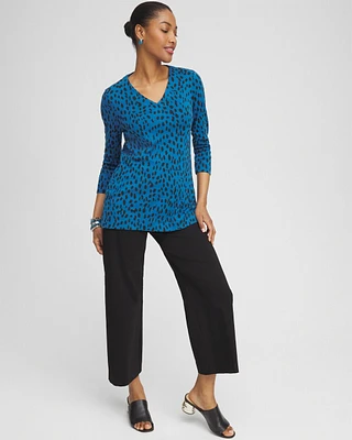 Dots V-neck Tunic