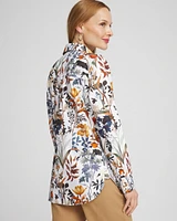 No Iron\u2122 Autumn Print Shirt