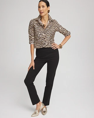 No Iron\u2122 Leopard Print Shirt