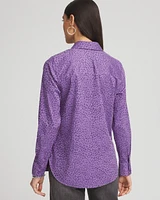 No Iron\u2122 Animal Print Jacquard Shirt