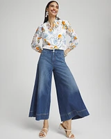 Denim Trouser Culottes