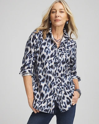 No Iron\u2122 Animal Print Shirt