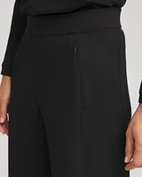 Petite Zenergy\u00AE Scuba Ribbed Wide Leg Pants