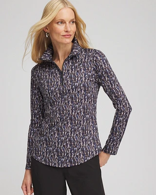 Zenergy\u00AE UPF Printed Long Sleeve Top