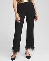 Juliet Feathers Kick Flare Pants