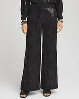 Sequin Wide Leg Pants