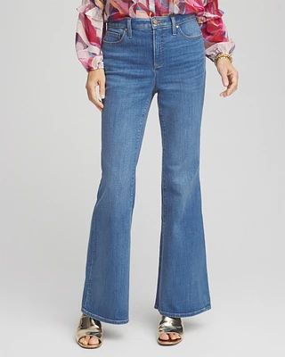 So Slimming\u00AE High Rise Flare Jeans