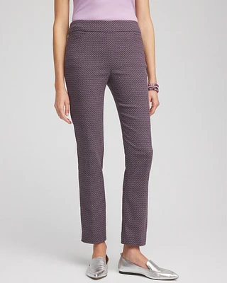 Brigitte Geo Slim Ankle Pants