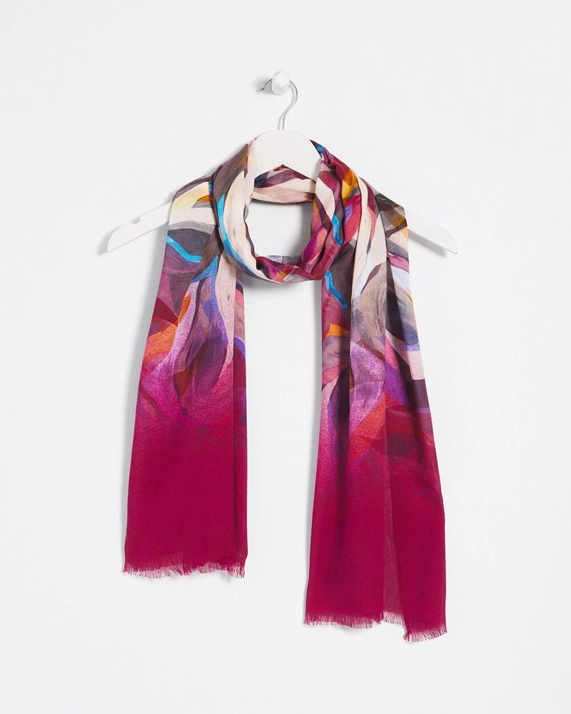 Rainbow Oblong Scarf