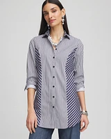 No Iron\u00AE Mixed Stripes Tunic