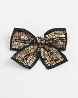 Sequin Bow Brooch