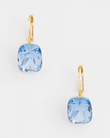 No Droop\u2122 Blue Drop Earrings