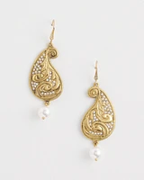 No Droop\u2122 Paisley Earrings