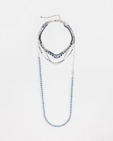 Multistone Convertible Beaded Necklace