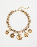 Coin Charm Necklace