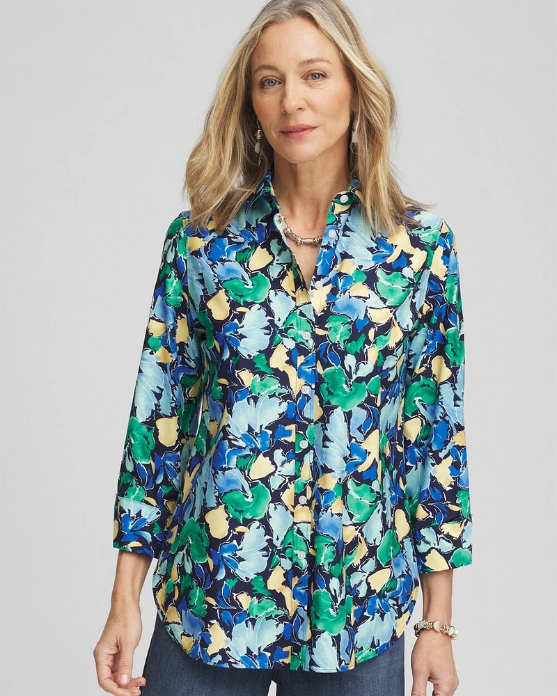 No Iron\u2122 Multi Floral Shirt