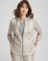 Zenergy\u00AE Luxe Foiled Cashmere Blend Hoodie