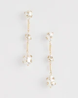 No Droop\u2122 Pearl Drop Earrings