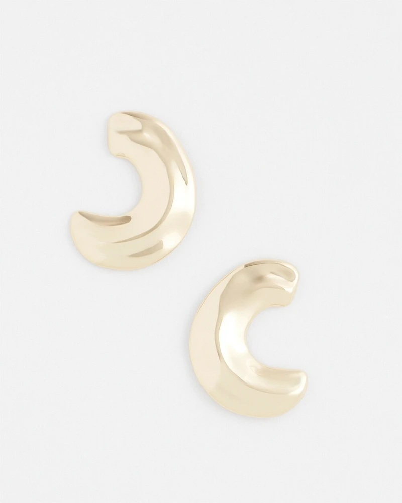 Gold Hoop Earrings