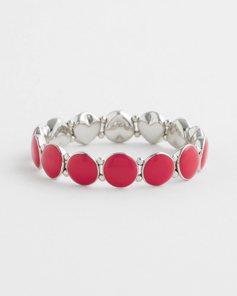 Red Stretch Bracelet