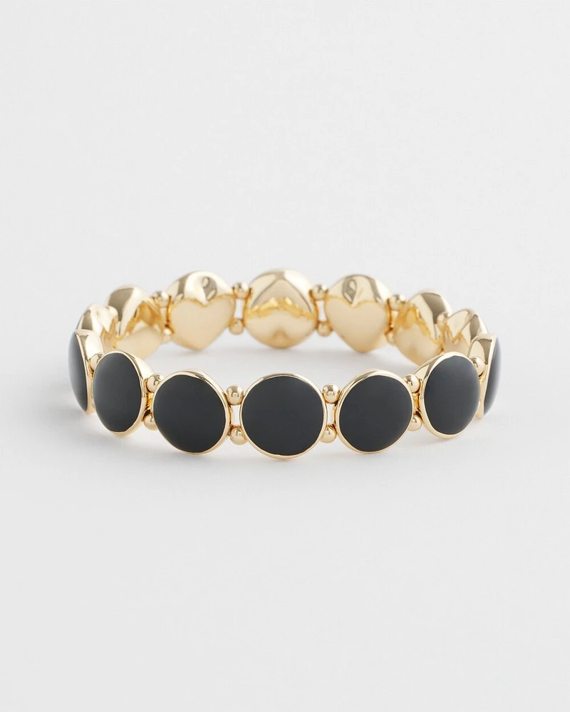 Black Stretch Bracelet