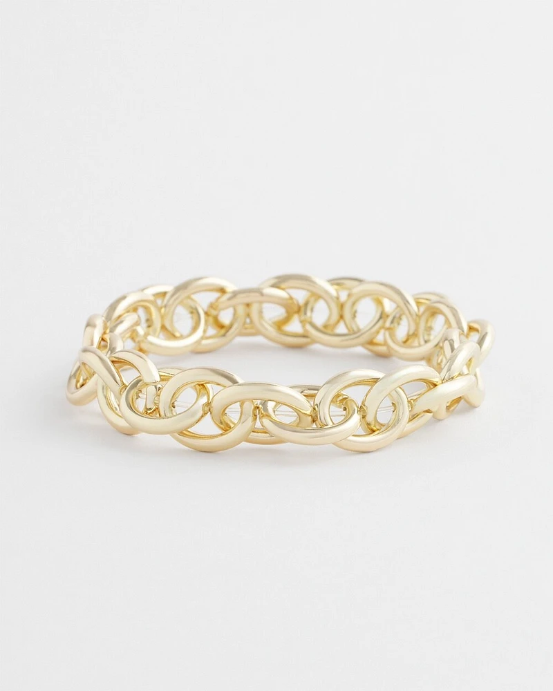 Gold-Tone Link Bracelet