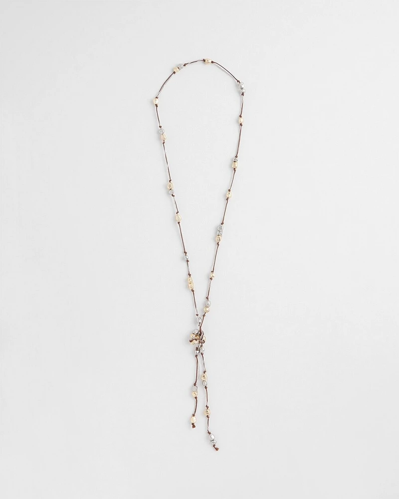 Mixed-Metals Necklace