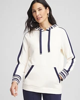 Zenergy\u00AE Striped Double-Knit Hoodie