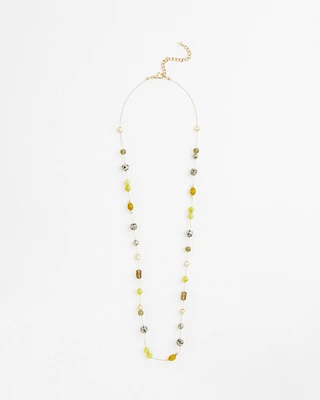 Jasper & Jade Stone Necklace