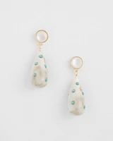 Turquoise Teardrop Earrings