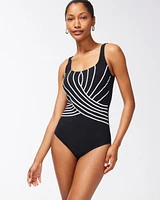 Gottex Embrace Square Neck One Piece Swimsuit