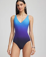 Gottex Splendor V-Neck One-Piece Swimsuit