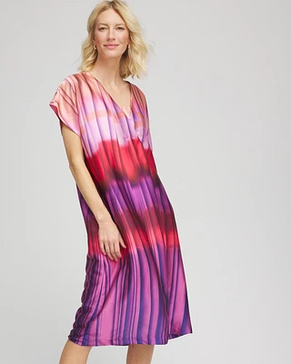 Gottex Golden Hour V-Neck Cover Up Dress