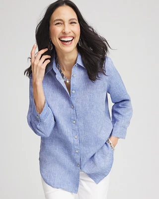 No Iron\u00AE Linen Shirt