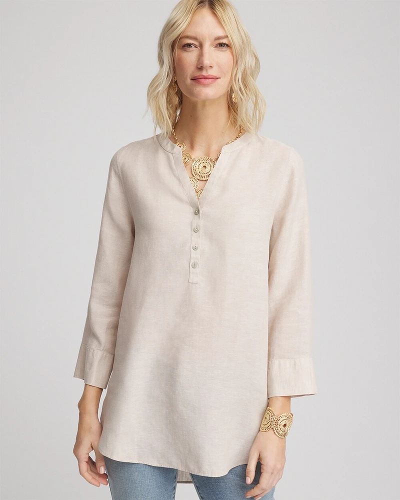 No Iron\u00AE Linen Tunic