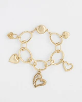 Heart Charm Bracelet