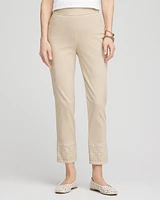 Brigitte\u2122 180 Embroidered  Ankle Pants