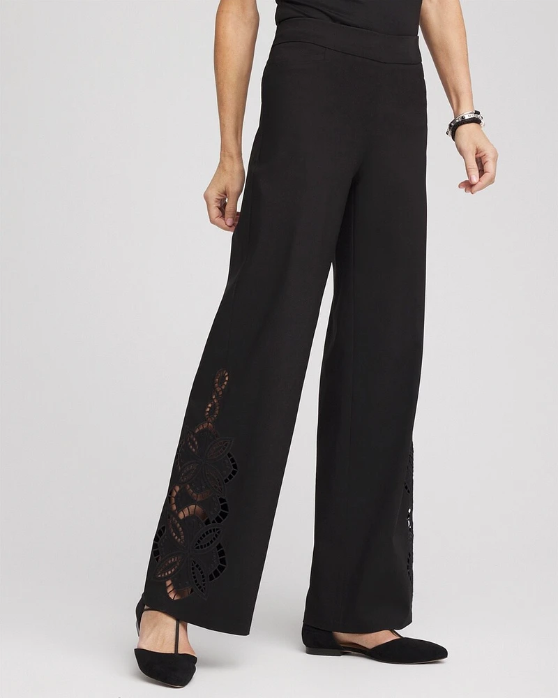 Brigitte\u2122 180 Cut Out Wide-Leg Pants