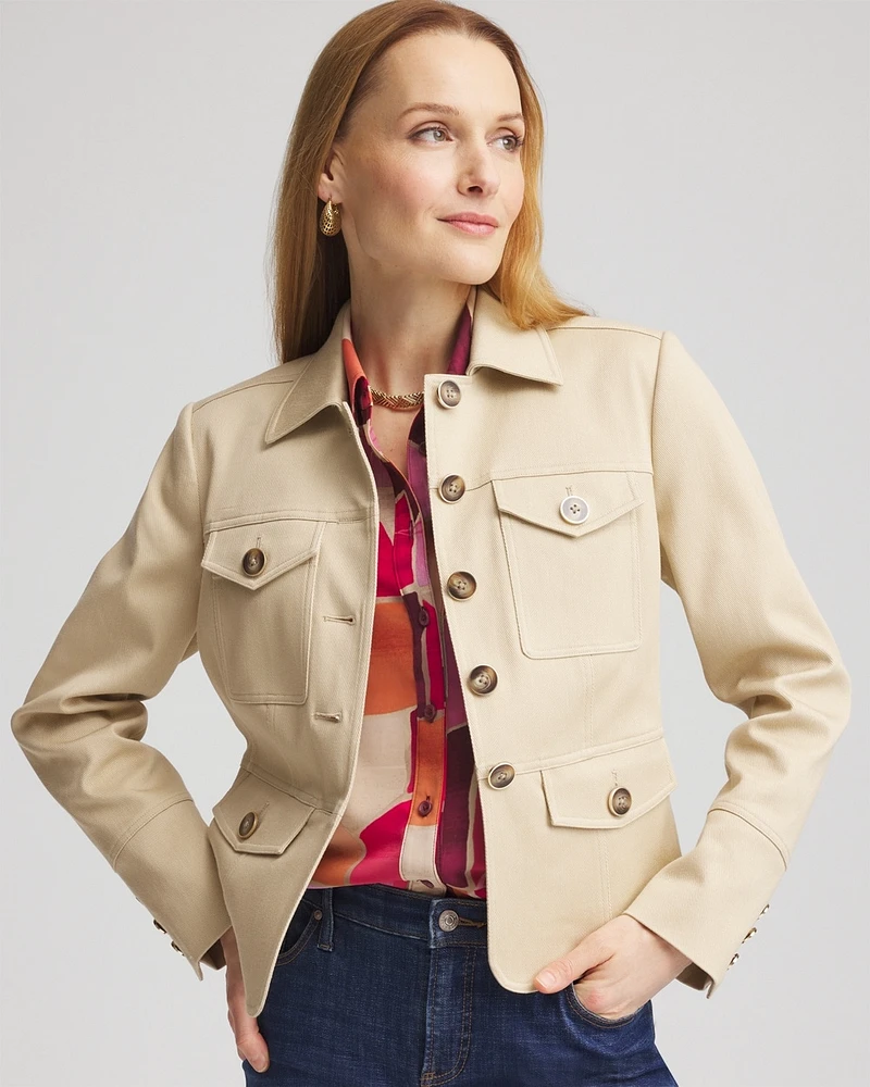 Twill Safari Jacket