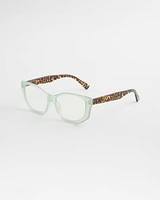 Light Green & Tortoise Readers