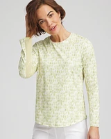 Zenergy\u00AE UPF Tile Long Sleeve Top