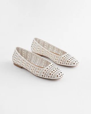 Cutout Ballet Flats