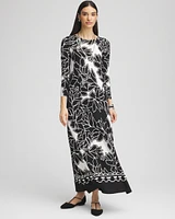 Bateau-Neck Jersey Maxi Dress