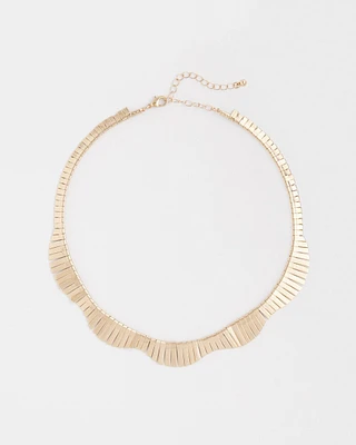 Gold-Tone Collar Necklace