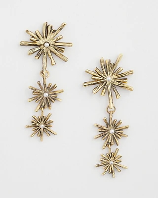 Starburst Drop Earrings