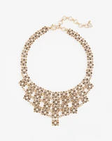 Sparkle Lace Bib Necklace