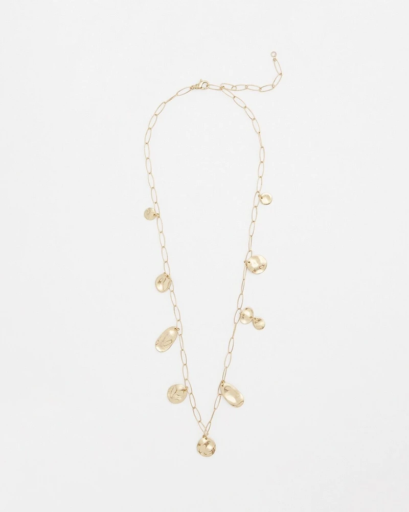 Chico's Originals Nomadic Charms Single Strand Necklace