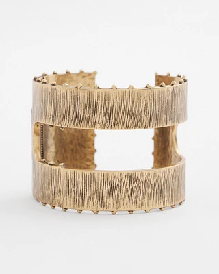 Vintage Gold Cuff Bracelet